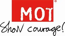 Logo for MOT Show courage - DSC er sponsor